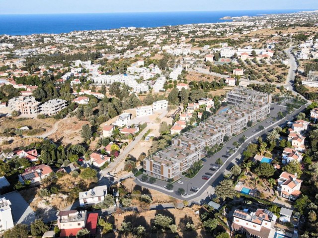 UNIQUE MOUNTAIN AND SEA VIEW 2+1 LUXURIOUS FLATS FOR SALE IN ALSANCAK, CYPRUS ** 