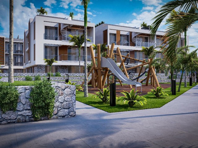 UNIQUE MOUNTAIN AND SEA VIEW 2+1 LUXURIOUS FLATS FOR SALE IN ALSANCAK, CYPRUS ** 