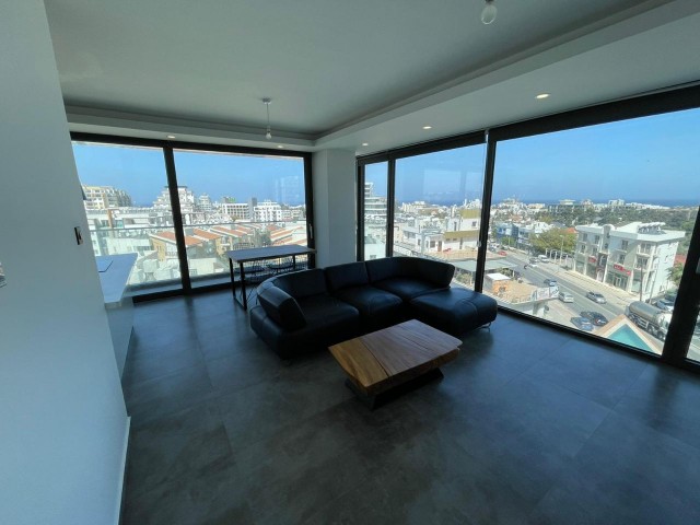 2+1 LUXURIOUS FLAT FOR RENT WITH MOUNTAIN AND SEA VIEW IN KYRENIA CENTER ** 