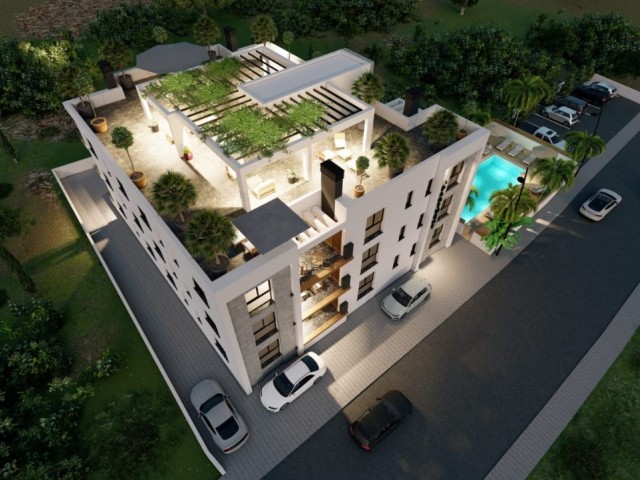 2+1 LUXURY APARTMENTS FOR SALE IN ALSANCAK, KYRENIA, CYPRUS, WITH ON-SITE, EN SUITE BATHROOM, SHARED SWIMMING POOL ** 