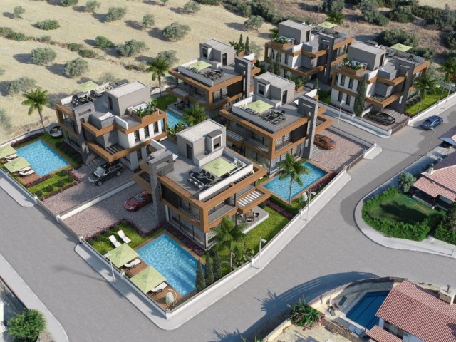 4+1 LUXURIÖSE VILLA MIT UND OHNE POOL ZU VERKAUFEN IN ÇATALKOY, ZYPERN, GIRNE