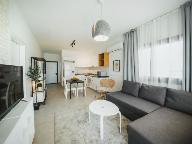 آپارتمان مجلل 1+1 برای فروش در منطقه ISKELE قبرس با مفهوم هتل 5 ستاره