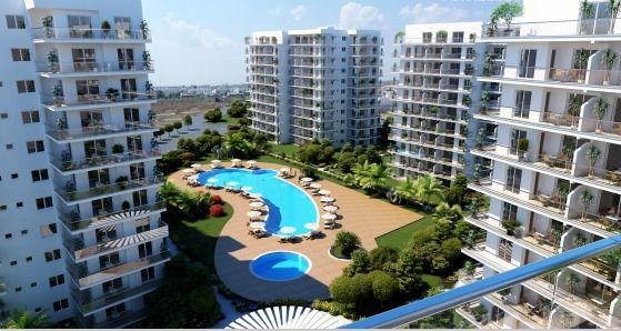 2+1 LUXURIOUS FLATS FOR SALE IN CYPRUS ISKELE REGION WITH 5 STAR HOTEL CONCEPT