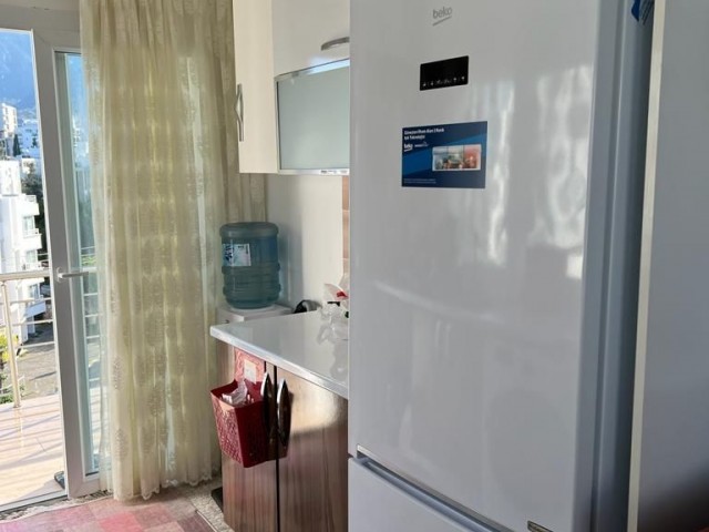 GİRNE MERKEZ'DE SATILIK 2+1 FULL EŞYALI DAİRE