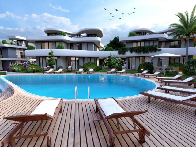 4+ 1 LUXURY VILLAS FOR SALE IN ALSANCAK, CYPRUS GİRNE, NEIGHBORING MERİT HOTELS, WITH MAGNIFICENT MOUNTAIN AND SEA VIEWS