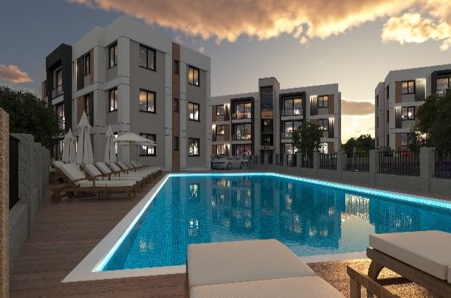 2+1 AND 3+1 APARTMENTS FOR SALE WITH MOUNTAIN AND SEA VIEWS IN CYPRUS GUINEA LAPTA REGION