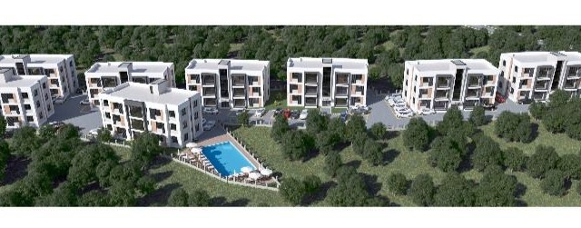 2+1 AND 3+1 APARTMENTS FOR SALE WITH MOUNTAIN AND SEA VIEWS IN CYPRUS GUINEA LAPTA REGION