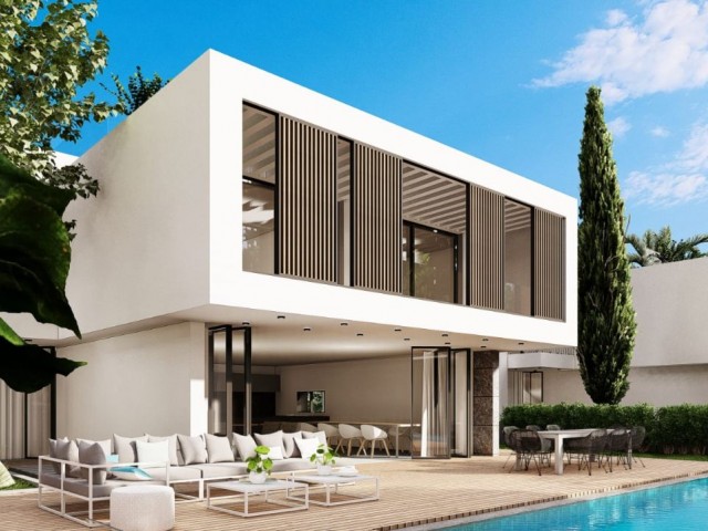 4+1 LUXURY VILLA FOR SALE WITH PRIVATE POOL IN A MAGNIFICENT LOCATION IN CYPRUS GİRNE ÇATALKÖY 