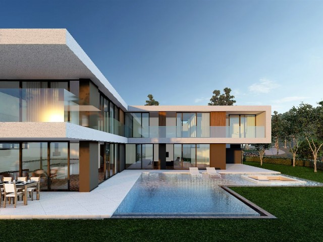 CYPRUS GIRNE CENTER ULTRA LUXURIOUS 4+1 VILLAS WITH MODERN DESIGNED SMART HOME SYSTEM