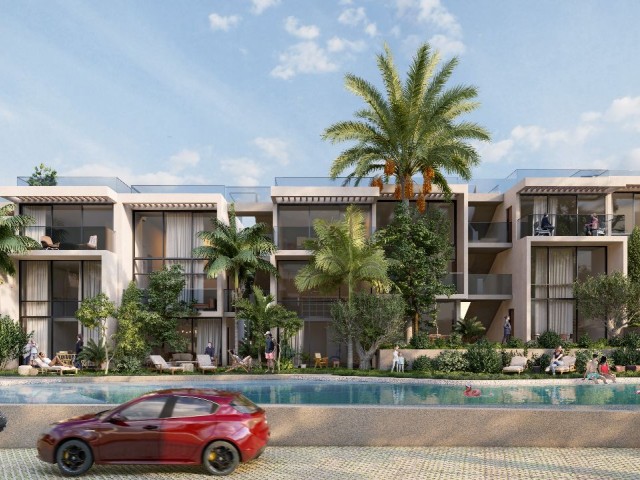 1+1 PENTHAUSE FLATS FOR SALE IN CYPRUS KYRENIA ESENTEPE REGION