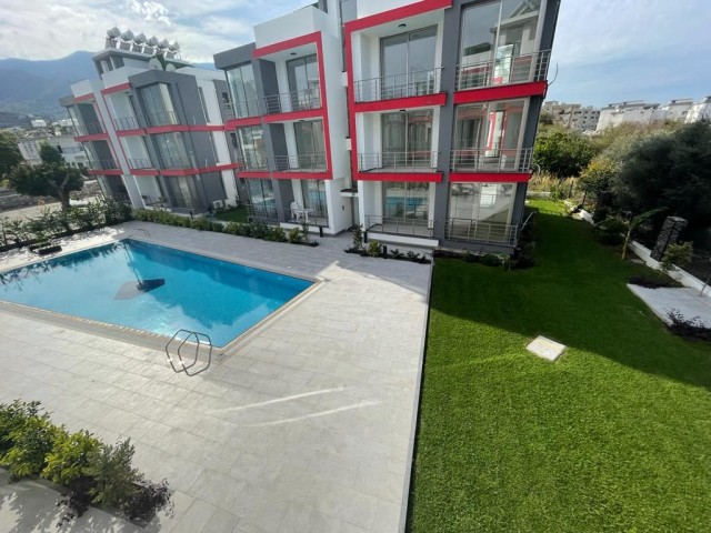 2+1 FLAT FOR SALE IN ALSANCAK, CYPRUS, WITH A POOL, VAT AND TRANSFORMER PAYED FULLY FURNISHED