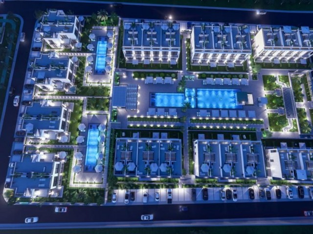 A UNIQUE PROJECT WITH OPPORTUNITY PRICE NEAR THE 5-STAR YACHT MARINA TO BE BUILT IN THE NEW REGION OF CYPRUS ESENTEPE