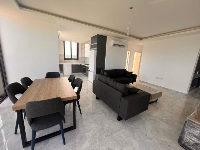 3+1 LUXURY FLAT FOR RENT IN CYPRUS GIRNE CENTER, FULLY FURNISHED, WITH FIREPLACE AND PRIVATE TERRACE FOR THE FLAT