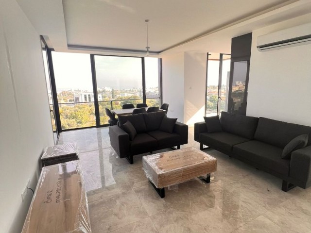 3+1 LUXURY FLAT FOR RENT IN CYPRUS GIRNE CENTER, FULLY FURNISHED, WITH FIREPLACE AND PRIVATE TERRACE FOR THE FLAT