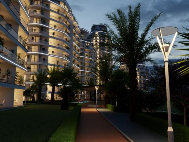 SEA VIEW FLATS OFFERING YOU A PRIVILEGED LIFE WITH ALL FACILITIES IN CYPRUS LEFKE GAZİVEREN AREA