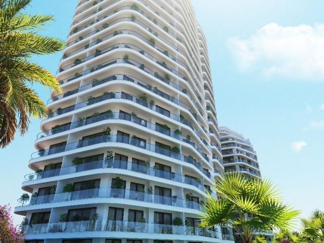 SEA VIEW FLATS OFFERING YOU A PRIVILEGED LIFE WITH ALL FACILITIES IN CYPRUS LEFKE GAZİVEREN AREA