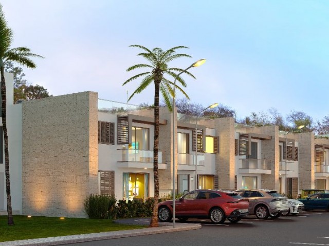 1+1, 2+1 AND 3+1 FLATS IN THE PROJECT LOCATED IN THE CENTER OF THE MAGNIFICENT NATURE OF CYPRUS İSKELE REGION