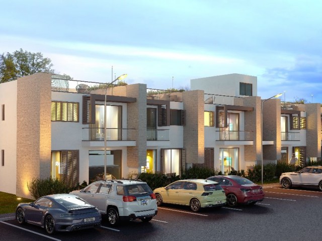 1+1, 2+1 AND 3+1 FLATS IN THE PROJECT LOCATED IN THE CENTER OF THE MAGNIFICENT NATURE OF CYPRUS İSKELE REGION