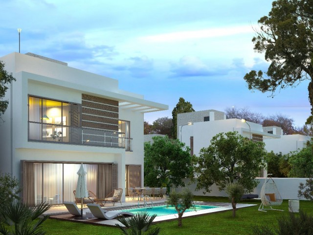 1+1, 2+1 AND 3+1 FLATS IN THE PROJECT LOCATED IN THE CENTER OF THE MAGNIFICENT NATURE OF CYPRUS İSKELE REGION