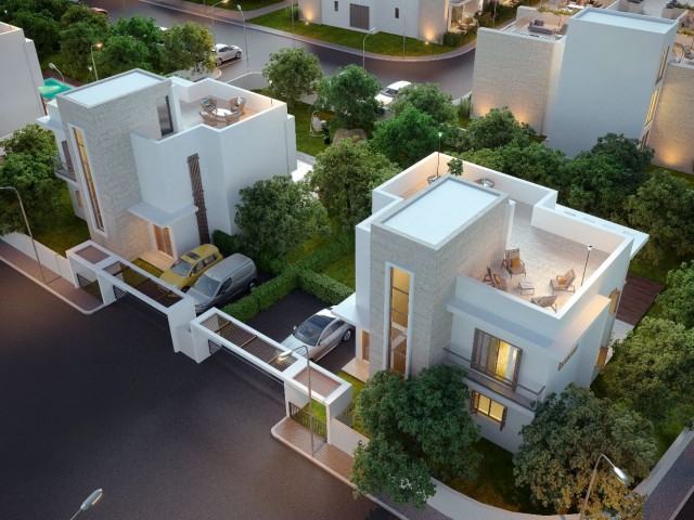 1+1, 2+1 AND 3+1 FLATS IN THE PROJECT LOCATED IN THE CENTER OF THE MAGNIFICENT NATURE OF CYPRUS İSKELE REGION