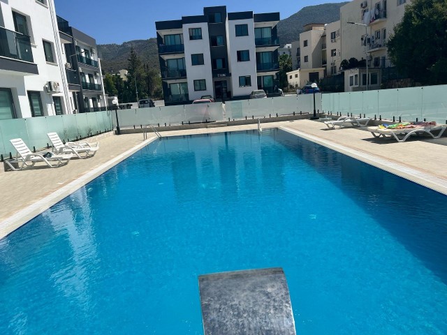 FULLY FURNISHED 1+1 FLAT FOR SALE IN ALSANCAK, GIRNE, CYPRUS, WITH VAT AND TRANSFORMER PAID