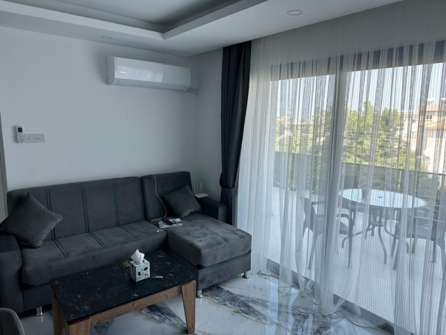 FULLY FURNISHED 1+1 FLAT FOR SALE IN ALSANCAK, GIRNE, CYPRUS, WITH VAT AND TRANSFORMER PAID, WITH HIGH RENTAL INCOME