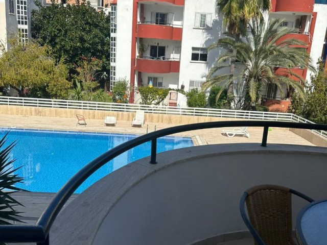 3+1 FLAT FOR RENT IN A SITE WITH POOL IN GIRNE CENTER, CYPRUS