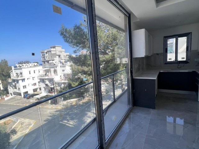 2+1 FLATS FOR SALE IN CYPRUS KYRENIA CENTER WITH GENERATOR AND CLOSED PARKING PARKING
