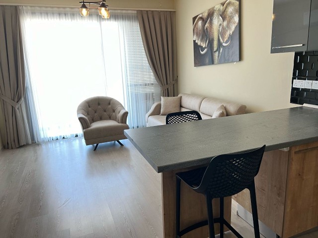 FULLY FURNISHED 2+1 FLAT FOR RENT IN KYRENIA CENTER WITH MOUNTAIN AND SEA VIEWS