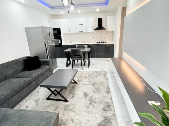 FULLY FURNISHED 2+1 FLAT FOR SALE WITH VAT AND TRANSFORMER PAID IN A SITE WITH POOL IN CYPRUS GIRNE CENTER