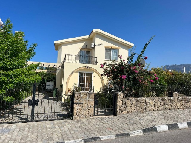 FULLY FURNISHED 3+1 VILLA FOR SALE IN CYPRUS GIRNE ALSANCAK REGION WITHIN A 700 m2 AREA SURROUNDED B