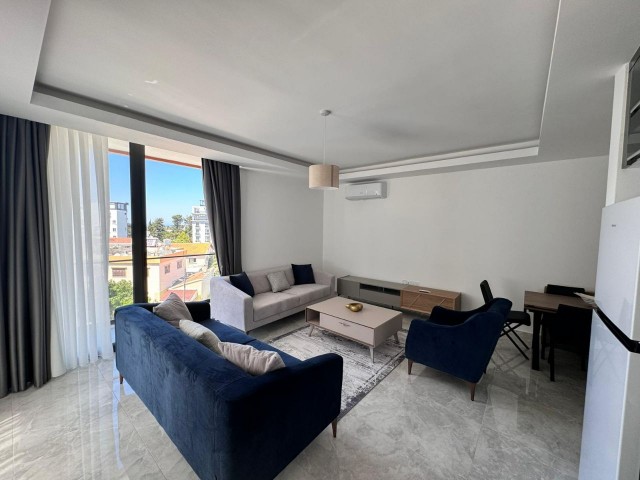 NEW BUILDING, NEWLY FURNISHED, 2+1 FLAT FOR RENT IN KYRENIA CENTER