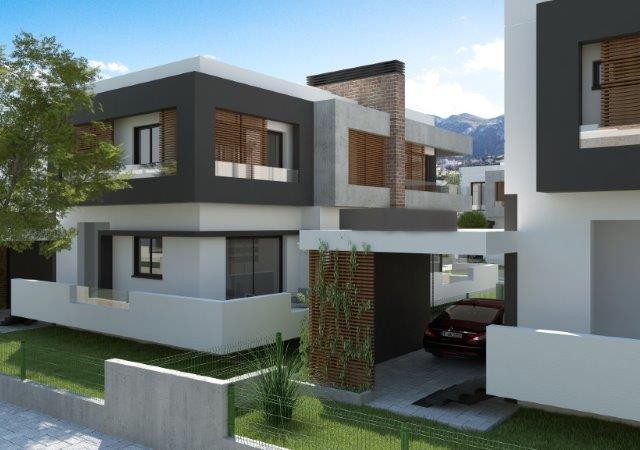 Girne Edremit,de 3+1 Satılık Villa