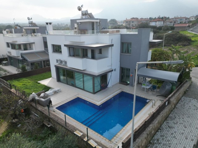 3+1 fully furnished villa for sale in Çatalköy ** 