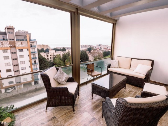 ful eşyalı Dublex penthouse mükemmel manzara