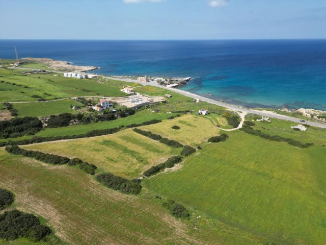 ganz in der Nähe des Karpaz Gate Yachthafens hervorragende Aussicht auf das Meer 