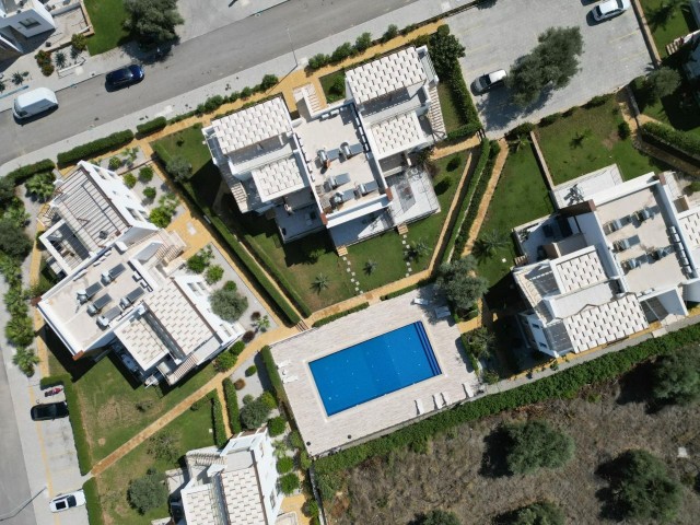 flat with garden poolside