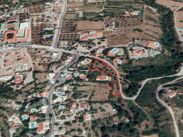 Projektfertiges Grundstück zum Verkauf in der Region Kyrenia Alsancak