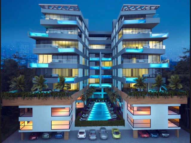 Apartments for sale in Kyrenia region 2+1 3+1 4+1 150.000 prices starting from sterling ** 