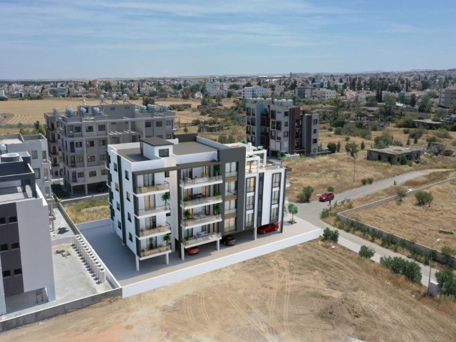 2+1 apartments for sale in Kucuk Kaymakli district 