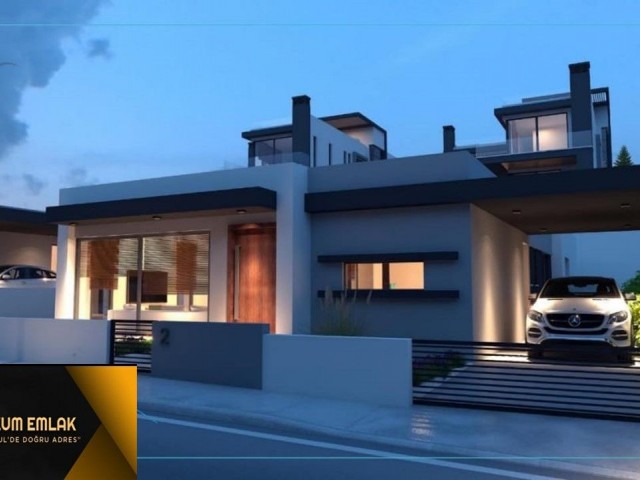 AWESOME PROJECT !!! 3+1 SINGLE FLOOR LUXURIOUS VILLA