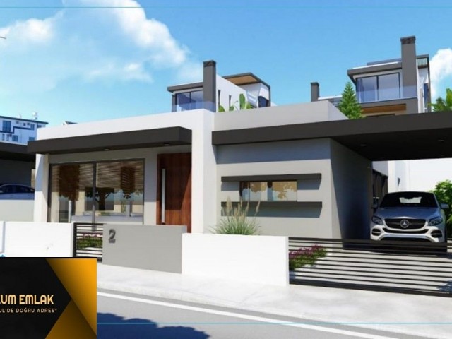 AWESOME PROJECT !!! 3+1 SINGLE FLOOR LUXURIOUS VILLA