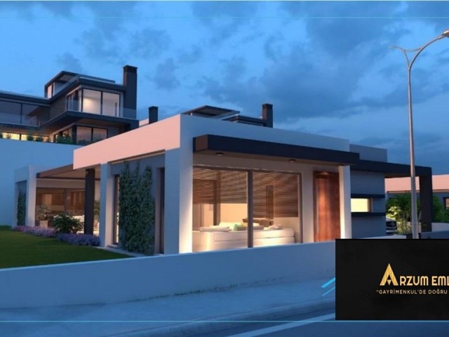 AWESOME PROJECT !!! 3+1 SINGLE FLOOR LUXURIOUS VILLA