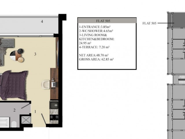 AWESOME PROJECT IN KARŞIYAKA REGION!!! STUDIO FLATS