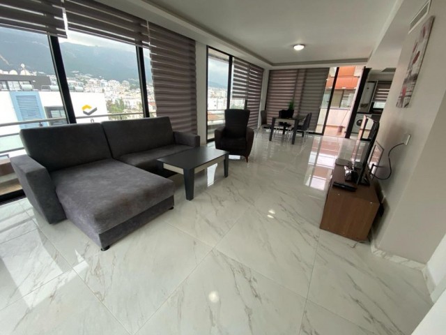 GİRNE MERKEZDE KİRALIK 3+1 PENTHOUSE