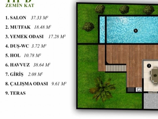 4+1 ULTRA LUXURY VILLAS IN KYRENIA (WITH MOUNTAIN AND SEA VIEWS) ** 