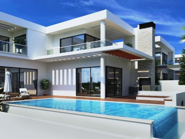 4+1 ULTRA LUXURY VILLAS IN KYRENIA (WITH MOUNTAIN AND SEA VIEWS) ** 