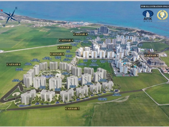 2+1 apartments for sale in Iskele Long Beach district. Квартира 2+1 на продажу. ** 