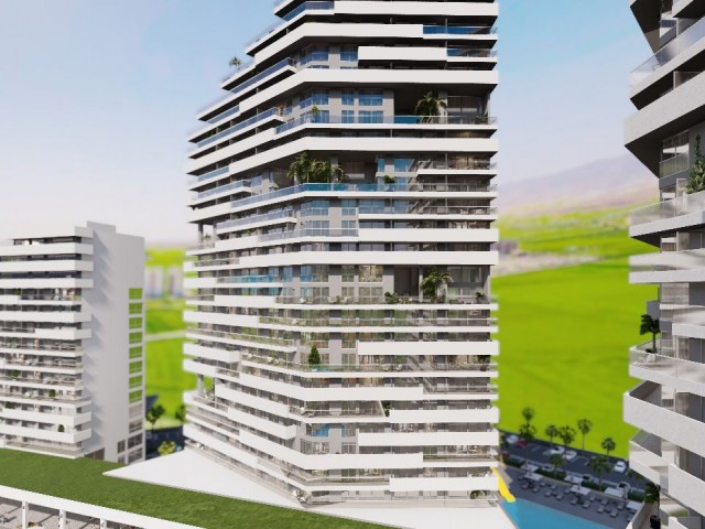 İskele Long Beach'de, Querencia Sitesinde Satılık 3+1 Daire