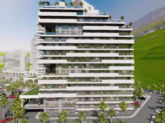 3+1 Flat For Sale In Querencia Complex In Iskele Long Beach